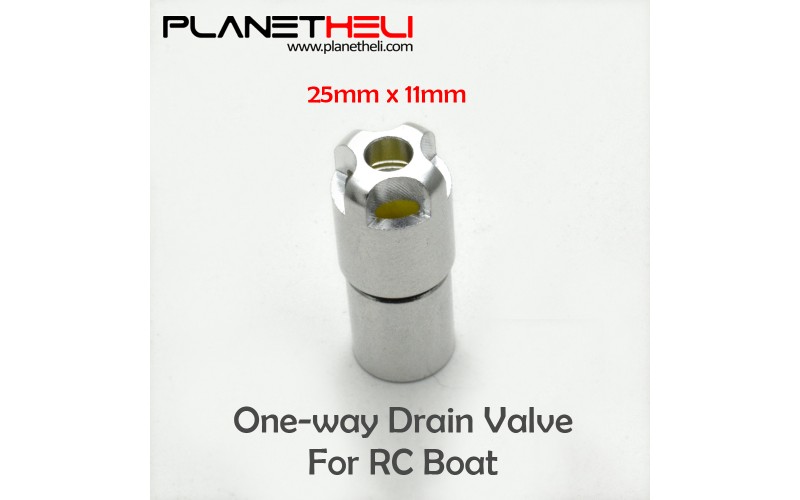 One-way Drain Valve for RC Boat Size 80-200cm